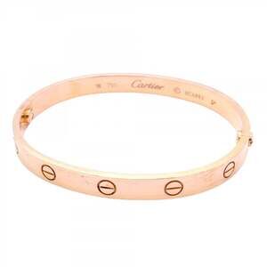 Cartier Love Bracelet Bangle in 18K Pink Gold for Women